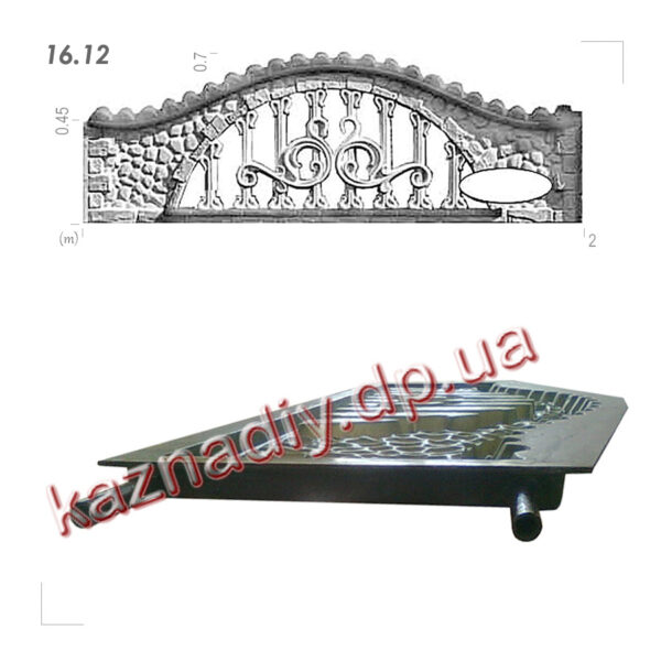 Форма для огорожі 16.12