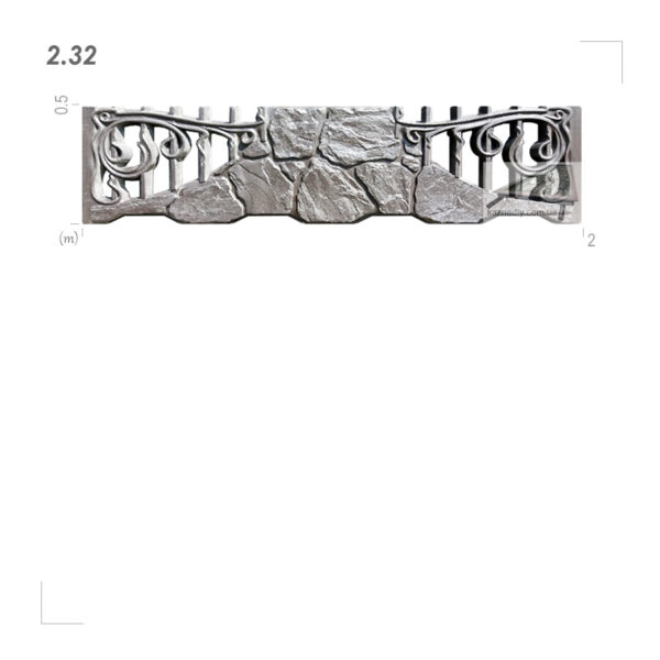 Форма для огорожі 2.32