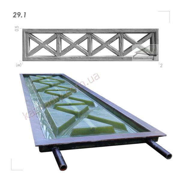 Форма для огорожі 29.1