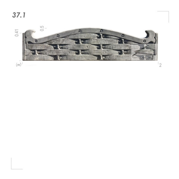 Форма для огорожі 37.1