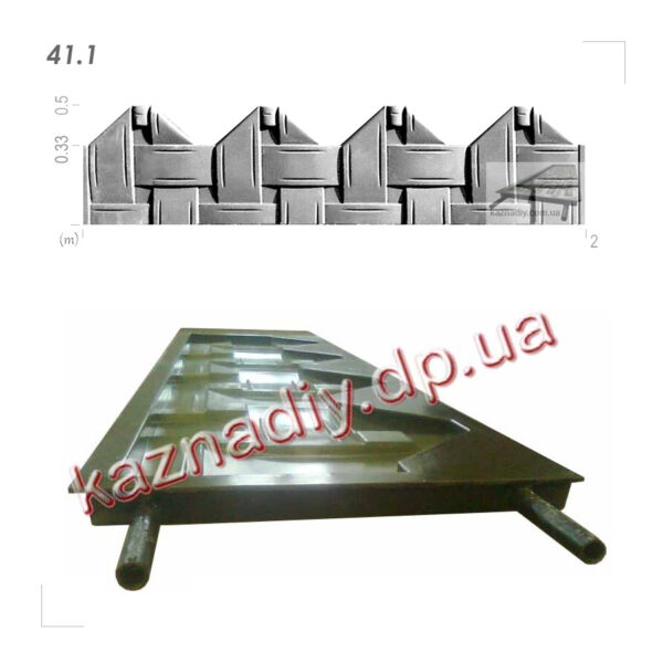 Форма для огорожі 41.1