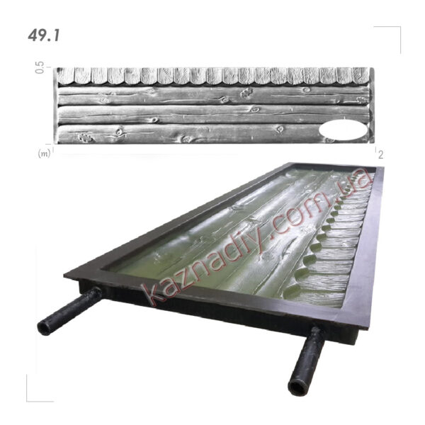 Форма для огорожі 49.1