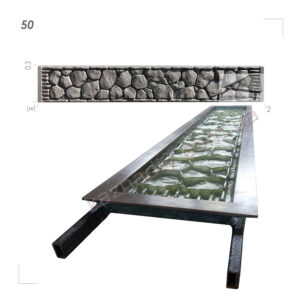 Форма для забора 50