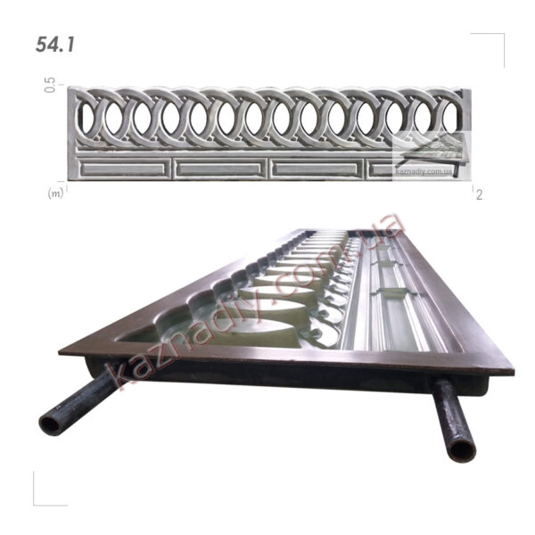 Форма для огорожі 54.1