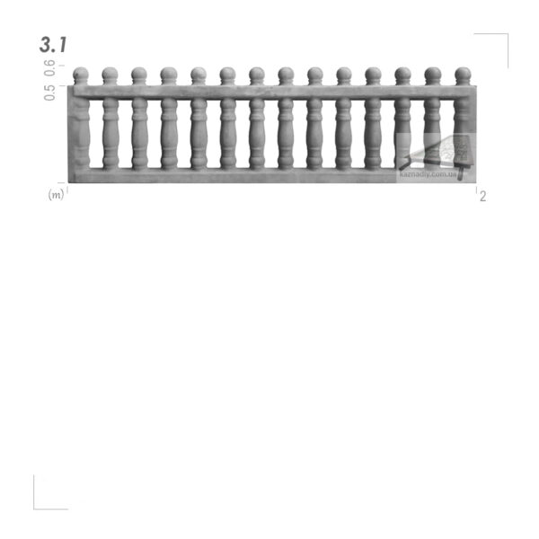 Форма для огорожі 3.1