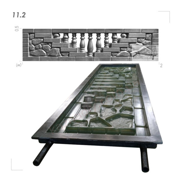 бут в цегляній рамці форма