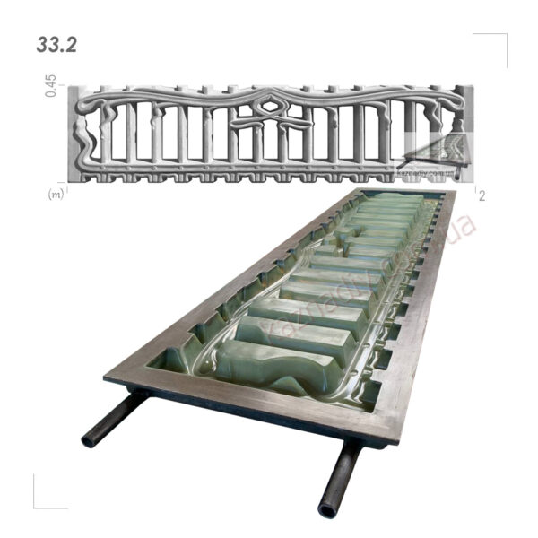 форма для огоорожі
