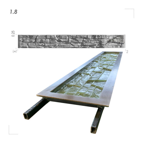 Форма для огорожі 1.8