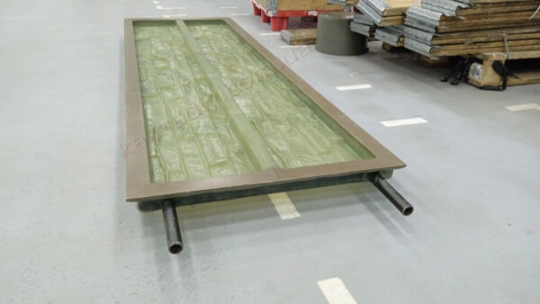 Подвійна форма для плит парканних