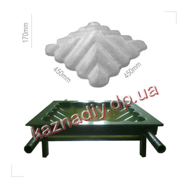 Форма для накриття 450х170мм