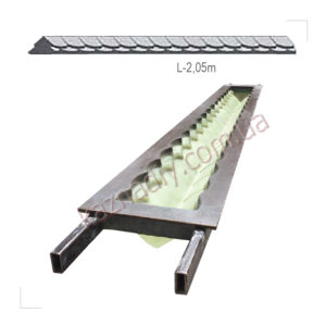 Форма для накриття L-2,05m