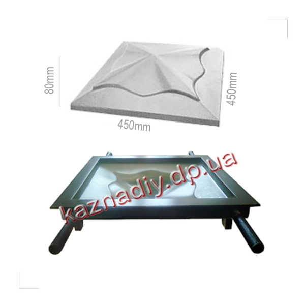 Форма для накриття 450х80мм