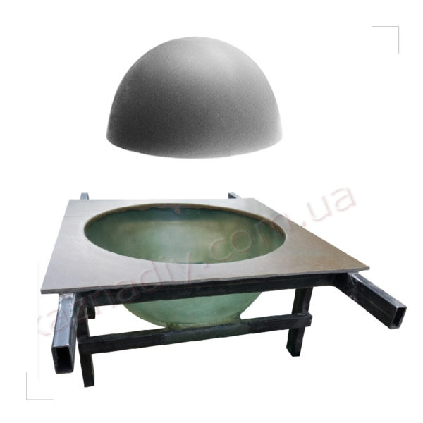 Форма для ограничителя парковочного