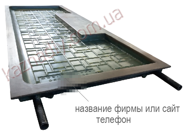 Форма для плиты надгробной