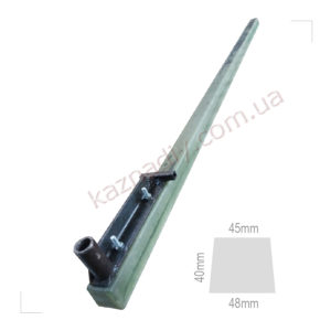 Шток, на 3 секції