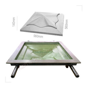 Форма для накриття 560х140мм