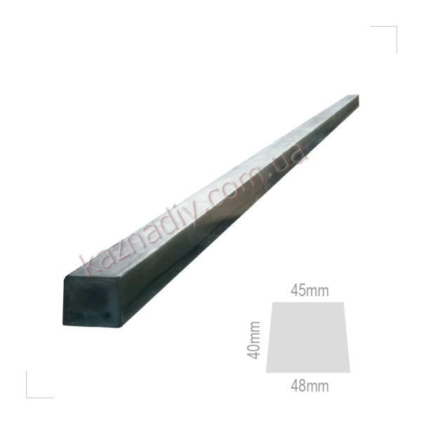 Шток для форми фактурного стовпа, на 2 секції