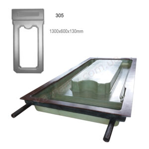 форма для цветника под памятник 305