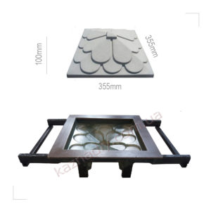 Форма для накрытия на столб