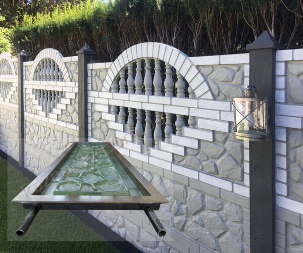 Склопластикова форма для паркану